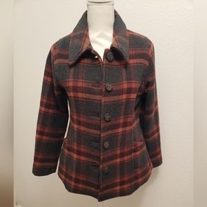 Aventura  coat xsmall  plaid